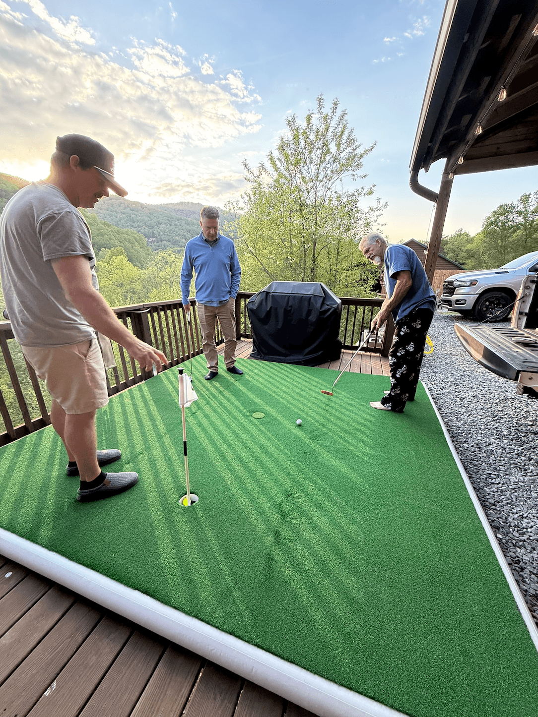 putting